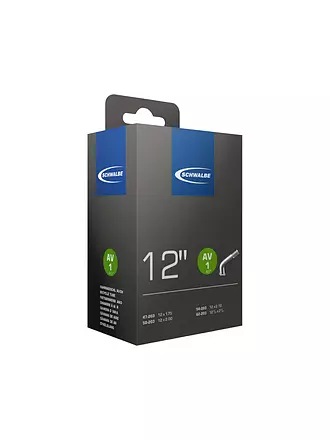 SCHWALBE | Fahrradschlauch Nr.1 AV45° (12") | 